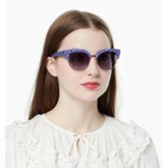 Kate Spade Karri Sunglasses + Hard Case; New